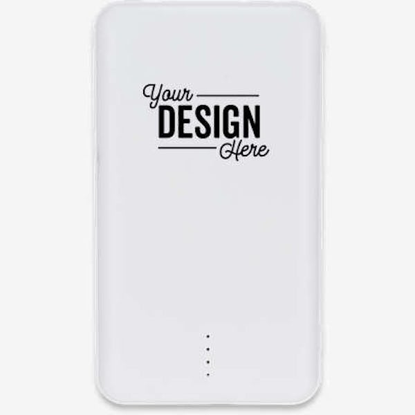 Full Color mophie 3,000 mAh Portable Power Bank - White