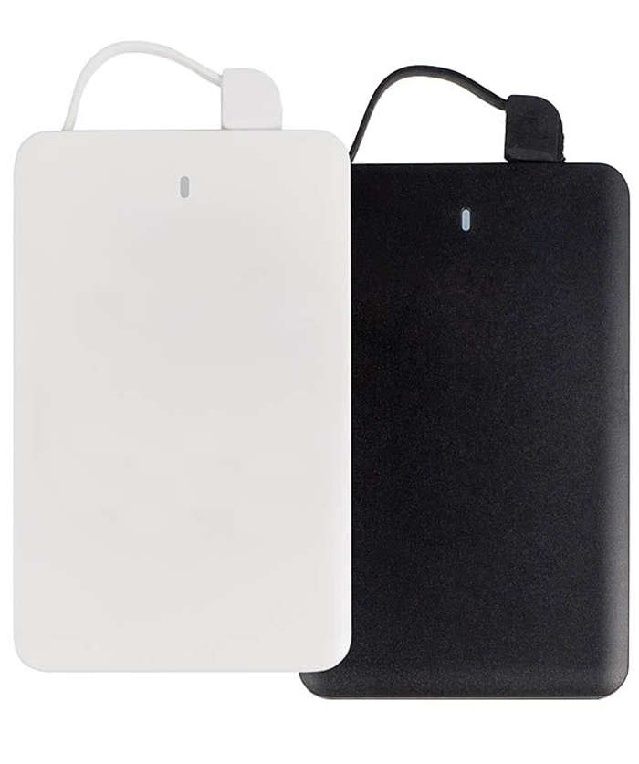 Full Color iTwist 2,500 mAh 3-in-1 Portable Power Bank - White