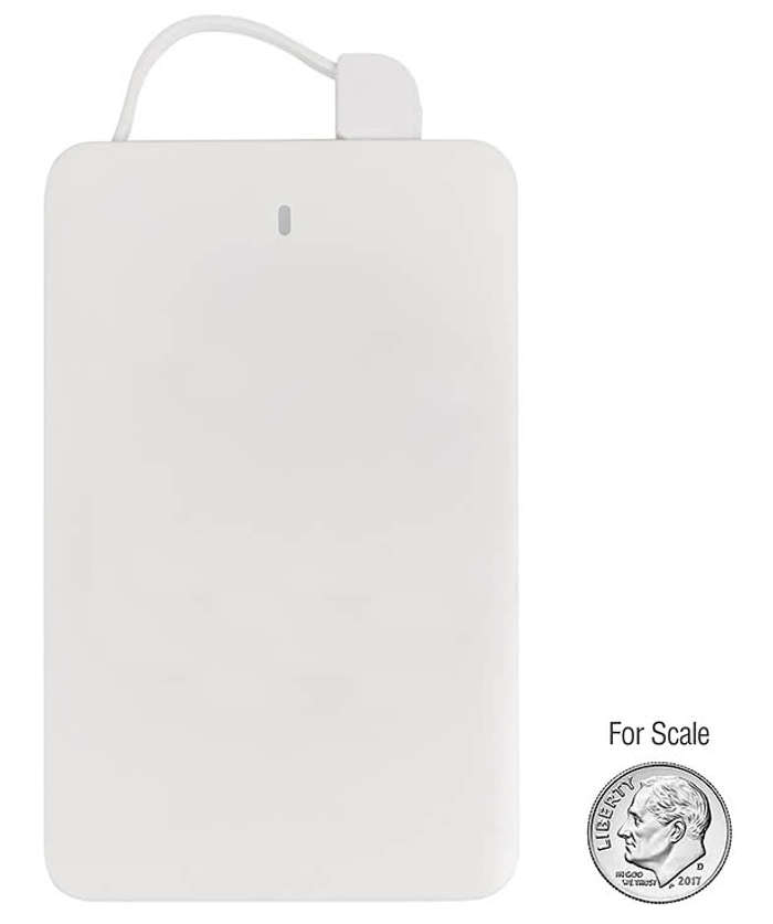 Full Color iTwist 2,500 mAh 3-in-1 Portable Power Bank - White