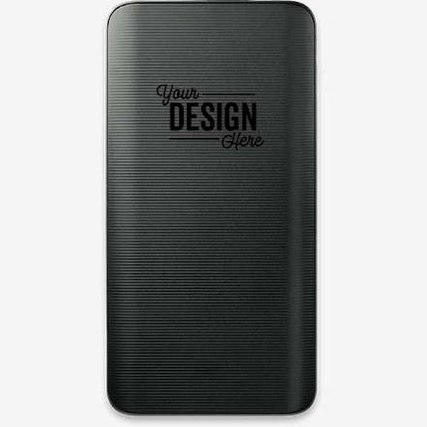 Full Color mophie Power Boost 10,000 mAh Portable Power Bank - Black