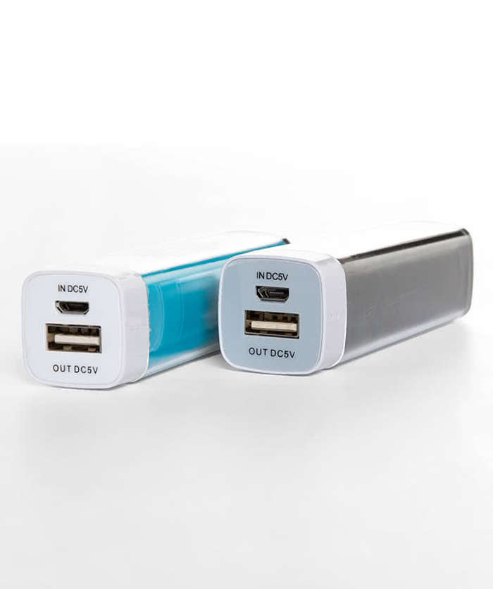 Charge-It-Up 2,200 mAh Power Bank - White