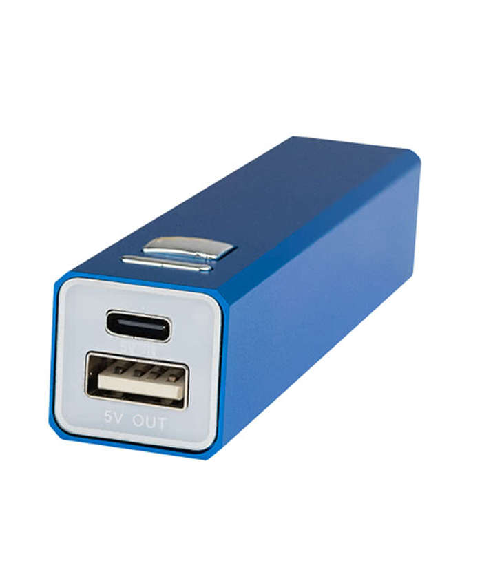 Full Color On-The-Go 2,200 mAh Portable Power Bank 2.0 - Black