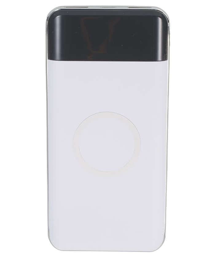 Constant 10,000 mAh Portable Wireless Power Bank - White (WH)