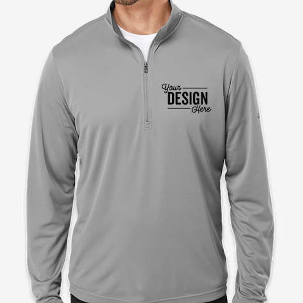 Adidas Recycled Lightweight Quarter Zip Sweatshirt - Grey Three