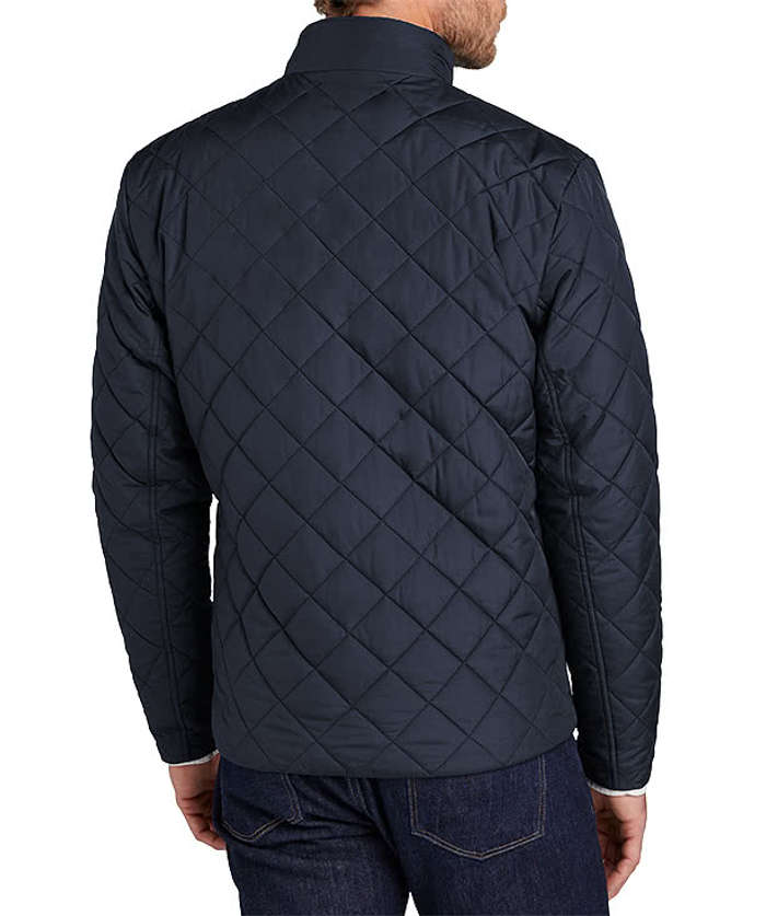 Brooks Brothers Quilted Soft Shell Jacket - Deep Black 5 Brooks Brothers Quilted Soft Shell Jacket - Deep Black