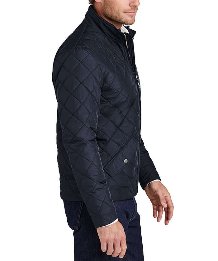 Brooks Brothers Quilted Soft Shell Jacket - Deep Black 6 Brooks Brothers Quilted Soft Shell Jacket - Deep Black