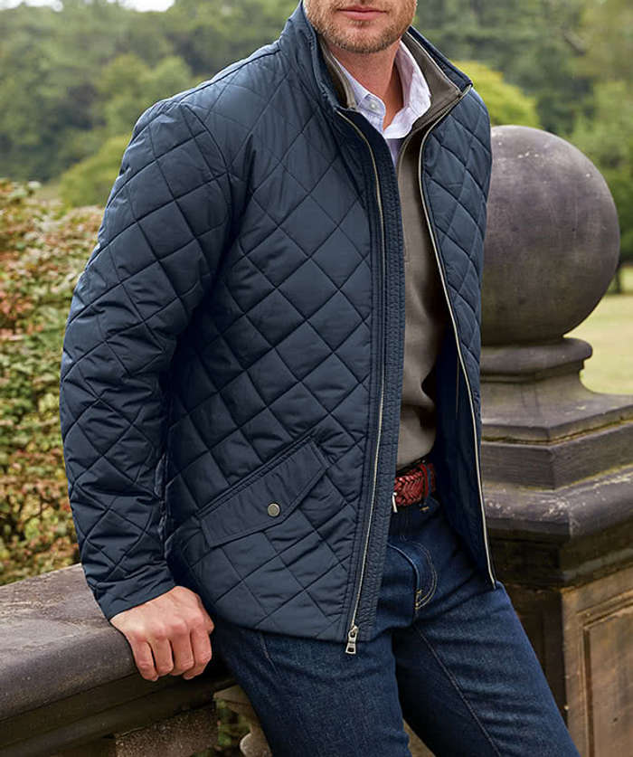 Brooks Brothers Quilted Soft Shell Jacket - Deep Black 7 Brooks Brothers Quilted Soft Shell Jacket - Deep Black