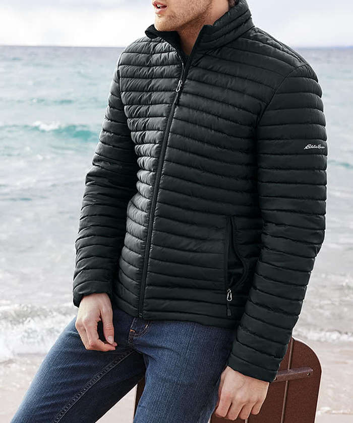 Eddie Bauer Quilted Insulated Jacket - Metal Grey 4 Eddie Bauer Quilted Insulated Jacket - Metal Grey