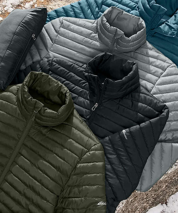 Eddie Bauer Quilted Insulated Jacket - Metal Grey 8 Eddie Bauer Quilted Insulated Jacket - Metal Grey