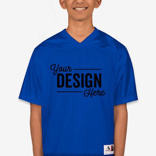 Augusta Youth Replica Football Jersey - Royal