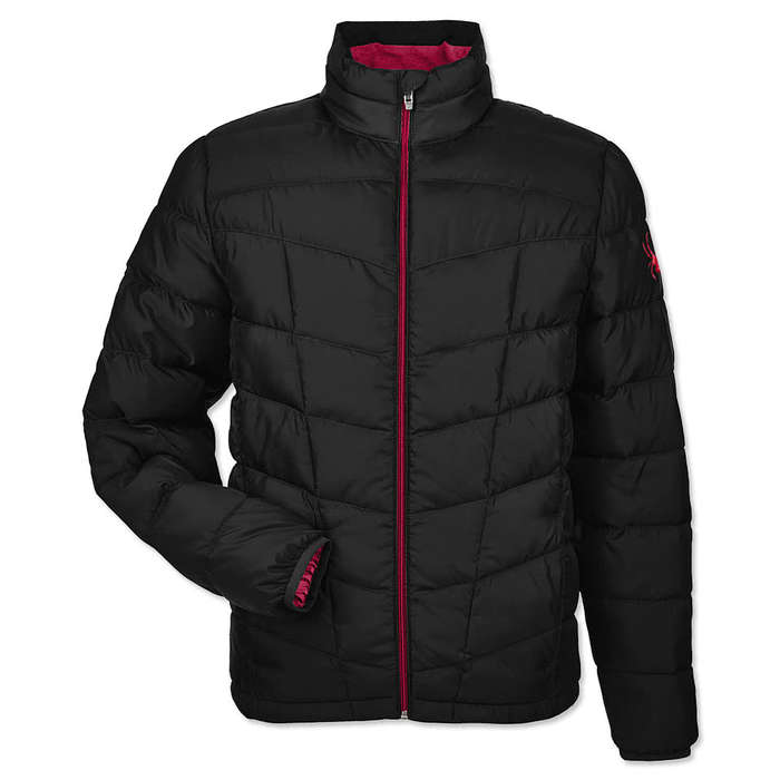 Spyder Supreme Insulated Puffer Jacket - Polar / Black 3 Spyder Supreme Insulated Puffer Jacket - Polar / Black