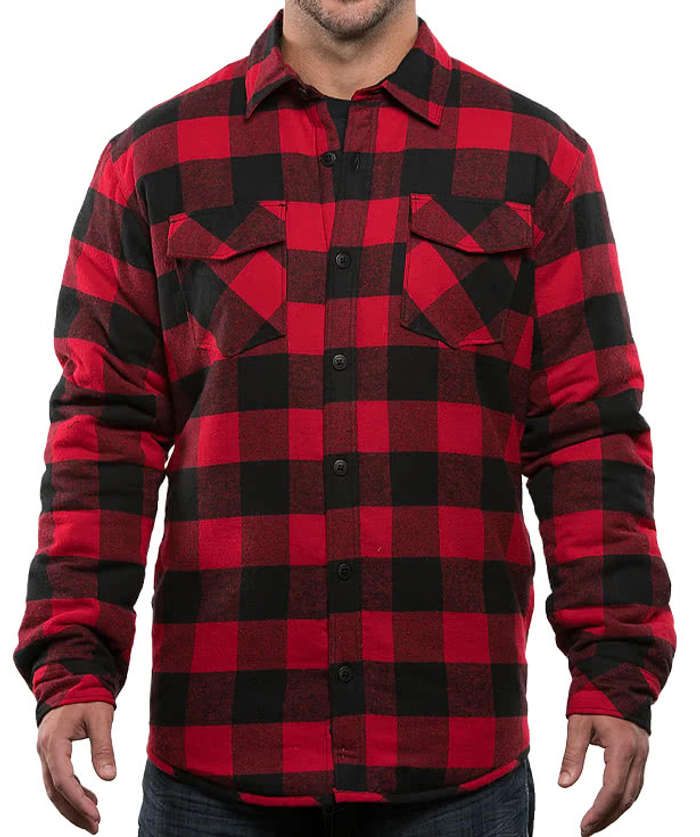 Burnside Quilted Flannel Jacket - Grey Steel 4 Burnside Quilted Flannel Jacket - Grey Steel