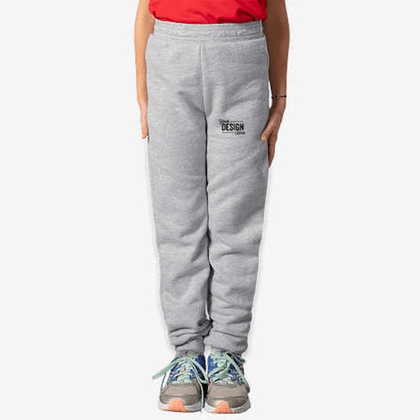 Bella + Canvas Youth Ultra Soft Joggers - Athletic Grey Heather