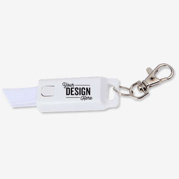 5-in-1 40W PD Charging Cable Lanyard with Swivel Lobster Hook - White