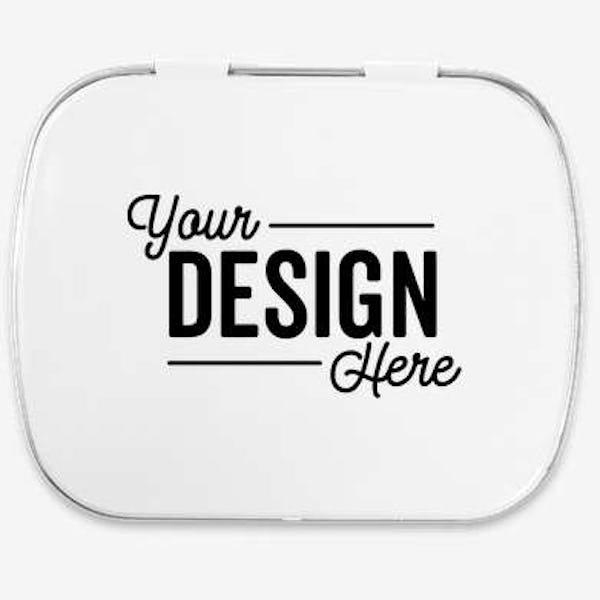Domed MicroMints® Tin - White