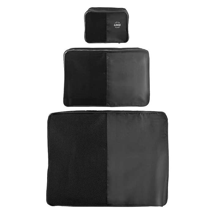 3-Piece Packing Cube Set - Black