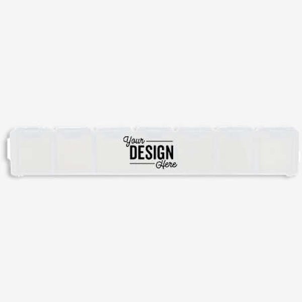 7-Day Pill Case - Clear