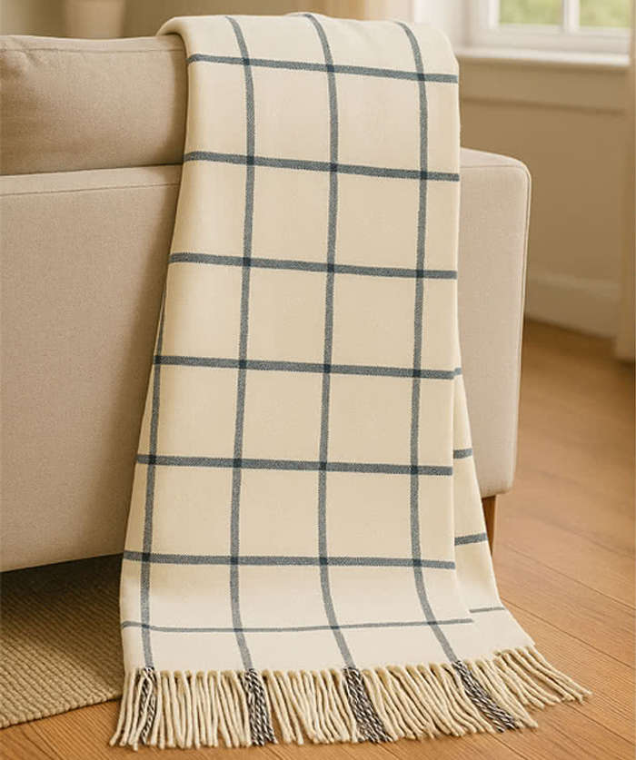 Charleston Fringed Scarf - Tan 4 Charleston Fringed Scarf - Tan