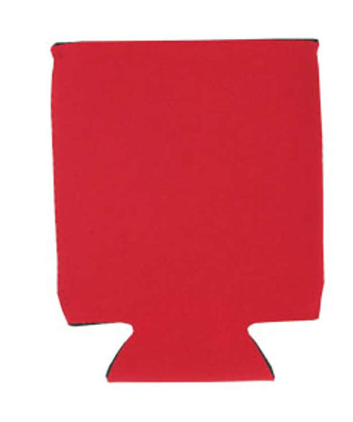 Foldable Neoprene Can Cooler - Orange