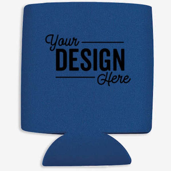 Classic Collapsible Can Cooler - Royal Blue
