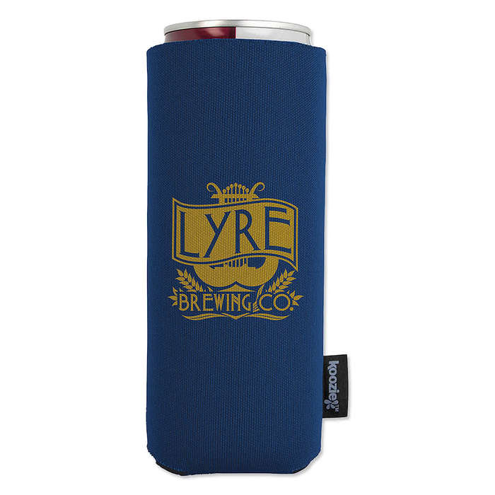 Full Color Koozie® Collapsible Slim Can Cooler - White
