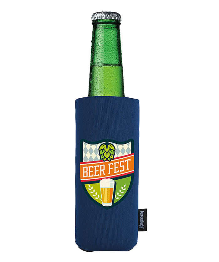 Full Color Koozie® Collapsible Slim Can Cooler - White