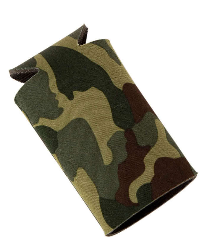 Foldable Bottle Cooler - Green Camo