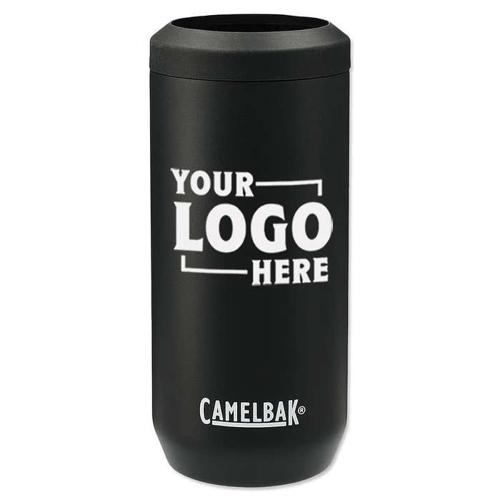 CamelBak 12 oz. Stainless Steel Vacuum Insulated Slim Can Cooler - Black