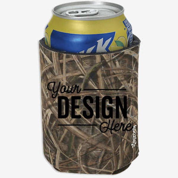 Full Color Koozie® britePix® Mossy Oak® Collapsible Can Cooler - Shadow Grass Blades Micro
