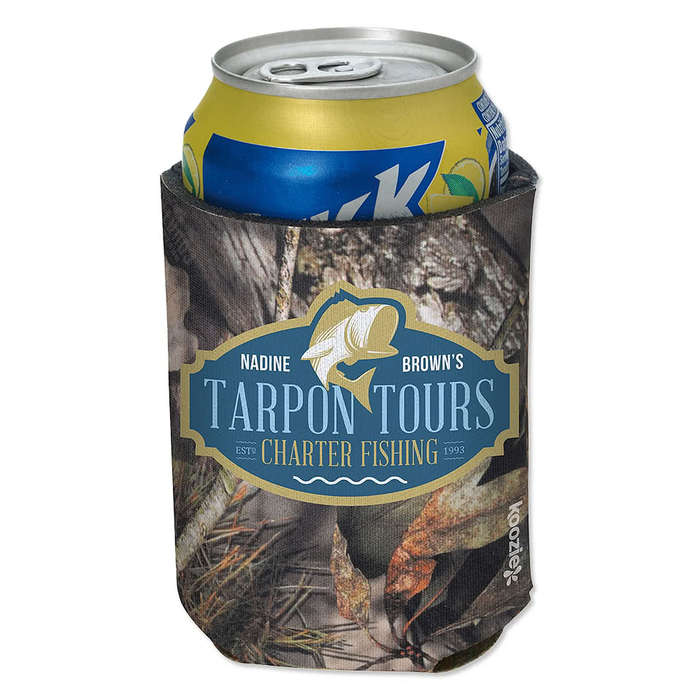 Full Color Koozie® britePix® Mossy Oak® Collapsible Can Cooler - Shadow Grass Blades Micro