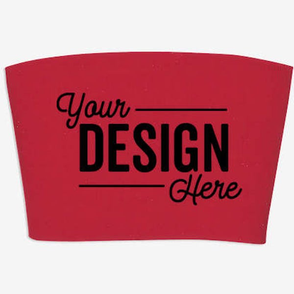 Comfort Grip Cup Cooler Sleeve - Red