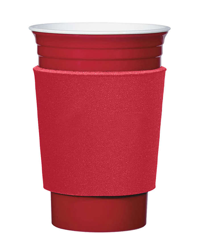Comfort Grip Cup Cooler Sleeve - Red