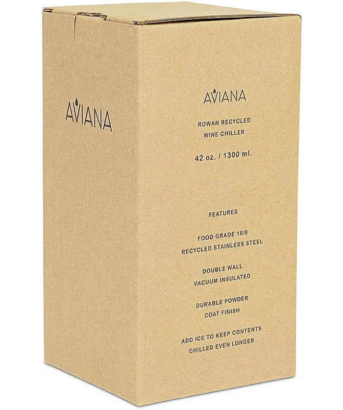 Aviana Rowan Recycled Wine Chiller - Black