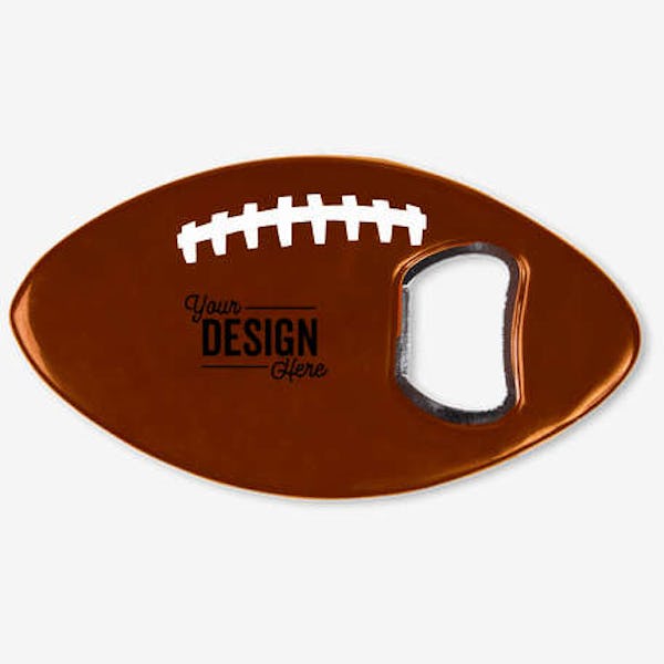 Football Bottle Opener - Brown