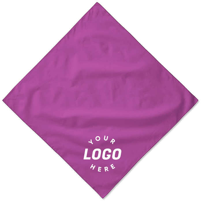 Augusta 100% Cotton Solid Bandana (Corner Design) - Gold