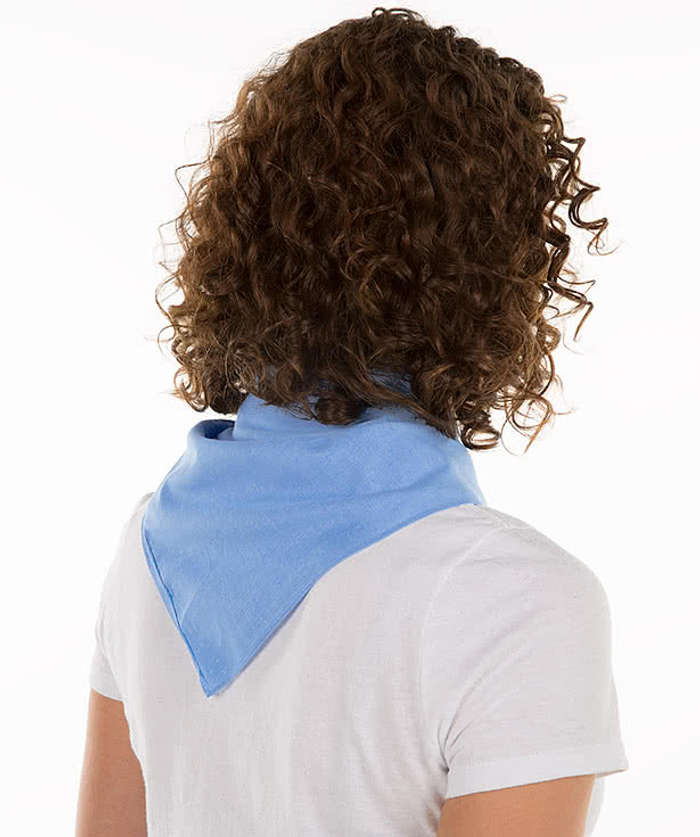 Augusta 100% Cotton Solid Bandana (Corner Design) - Gold