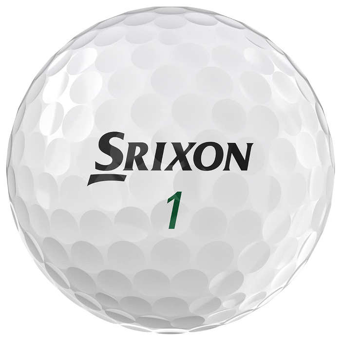Full Color Srixon Soft Feel Golf Balls (Box of 3) - White