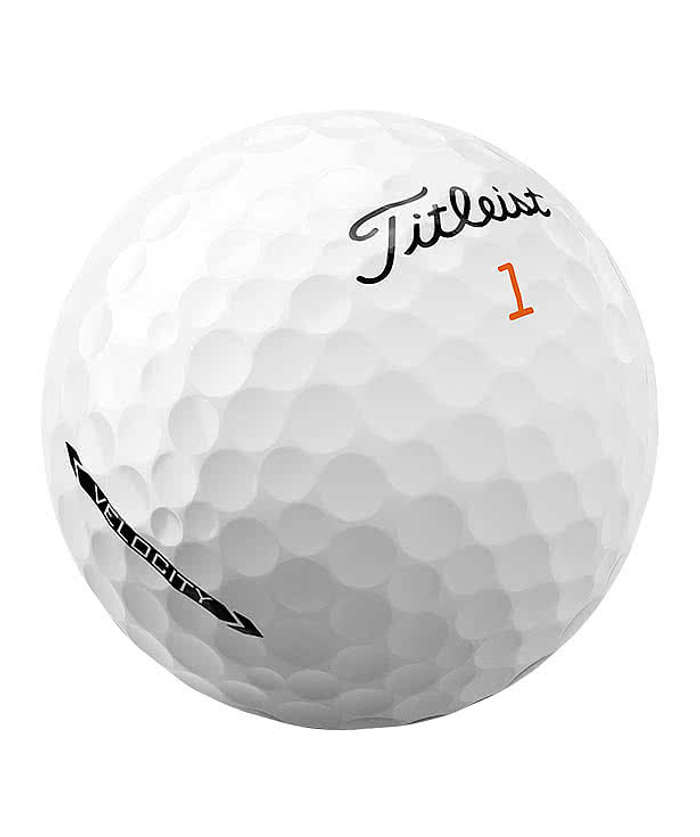Full Color Titleist Velocity Golf Balls (Box of 12) - White 3 Full Color Titleist Velocity Golf Balls (Box of 12) - White
