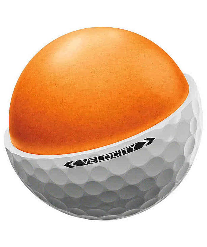 Full Color Titleist Velocity Golf Balls (Box of 12) - White 4 Full Color Titleist Velocity Golf Balls (Box of 12) - White