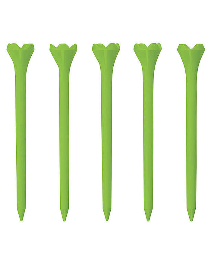 Driver Pack - 3-1/4" Golf Tees (Set of 5) - Bright Orange