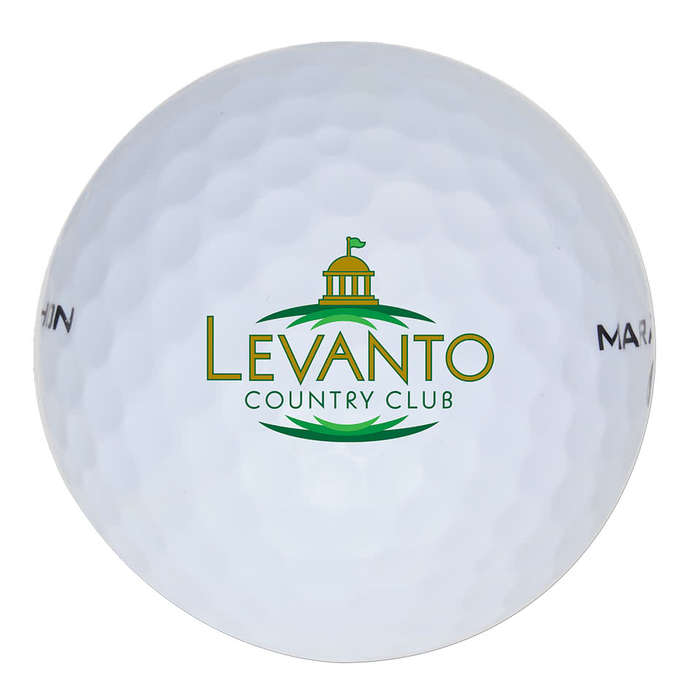 Full Color Srixon Marathon Golf Balls (Box of 3) - White