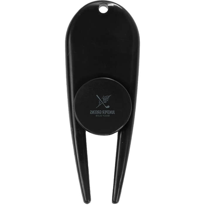 Divot Tool with Ball Marker - Black