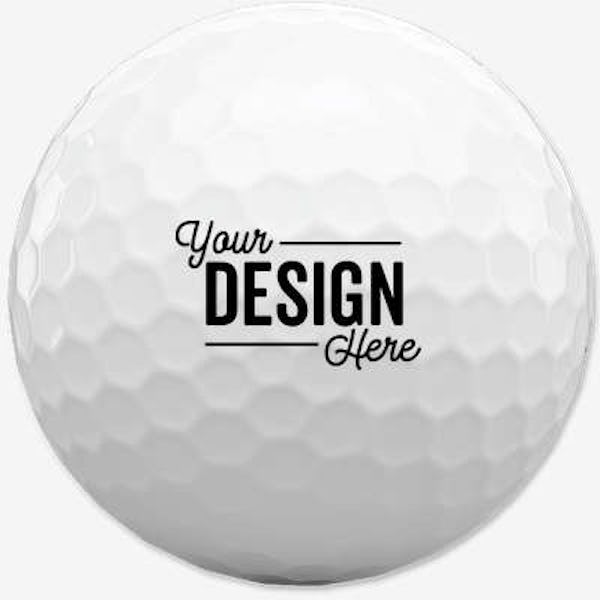 Full Color Callaway Warbird Golf Balls (Box of 12) - White