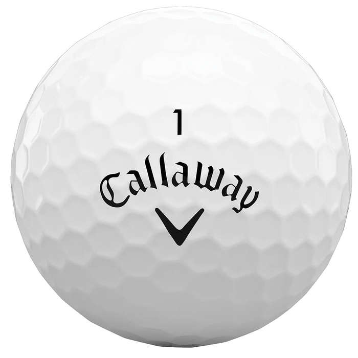 Full Color Callaway Warbird Golf Balls (Box of 12) - White