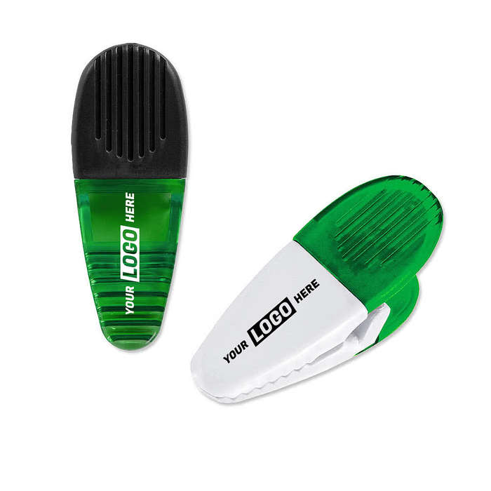 Magnetic Chip Clip with Grip - Black