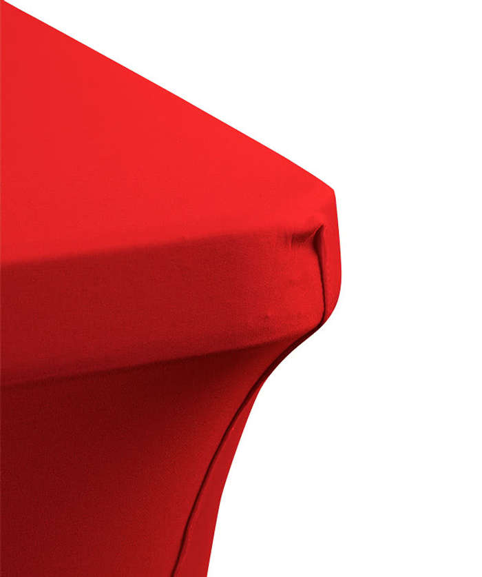 Full Color 6' Stretch Tablecloth - Athletic Gold 5 Full Color 6' Stretch Tablecloth - Athletic Gold