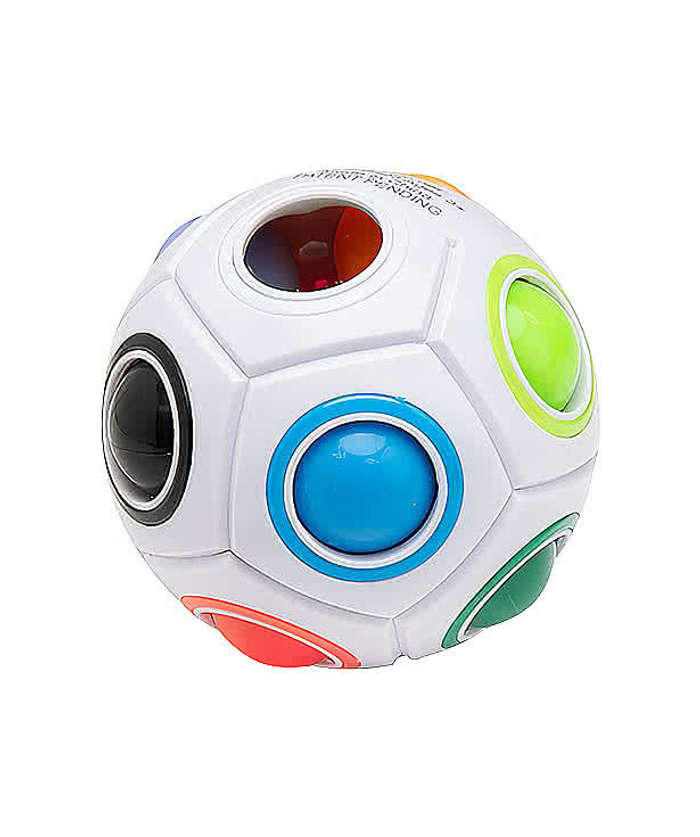 Push Pop Stress Reliever Game - White 4 Push Pop Stress Reliever Game - White