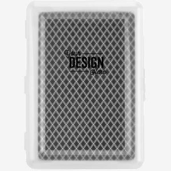 Playing Cards in Case - Black