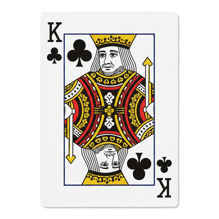 Full Color Playing Card Deck - White