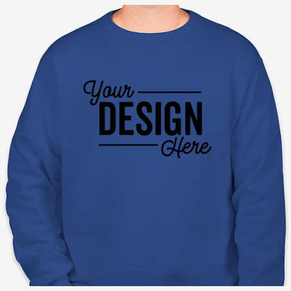 Champion Powerblend Midweight Crewneck Sweatshirt - Royal Blue